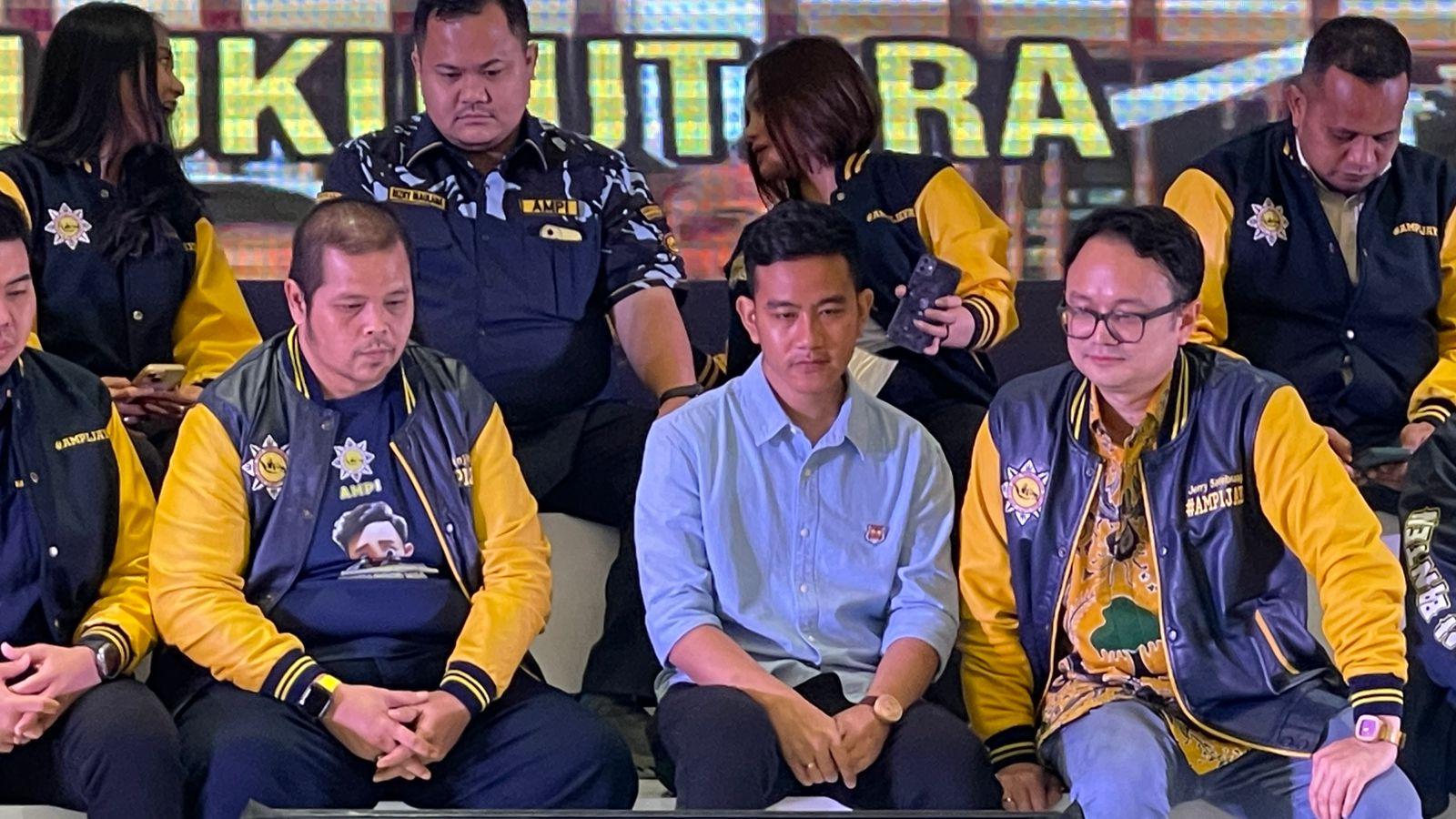 Hadiri Rapimnas di Minahasa Utara, Gibran: AMPI Wadah Anak Muda Patut Diapresiasi Kiprahnya