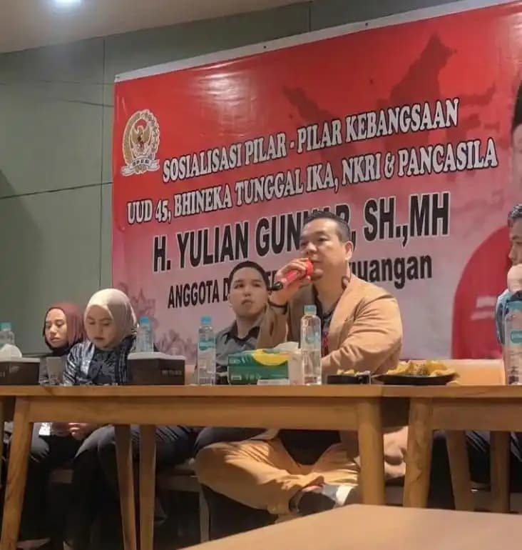 Yulian Gunhar menggelar Sosialisasi 4 Pilar Kebangsaan Tahap IV Tahun 2026 di Palembang