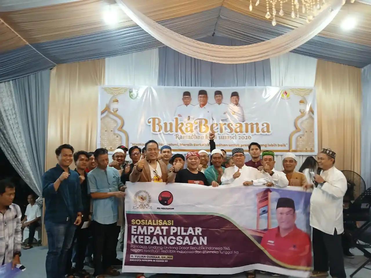 Yulian Gunhar menggelar Sosialisasi Empat Pilar MPR RI tahap III tahun 2026 di Kota Palembang