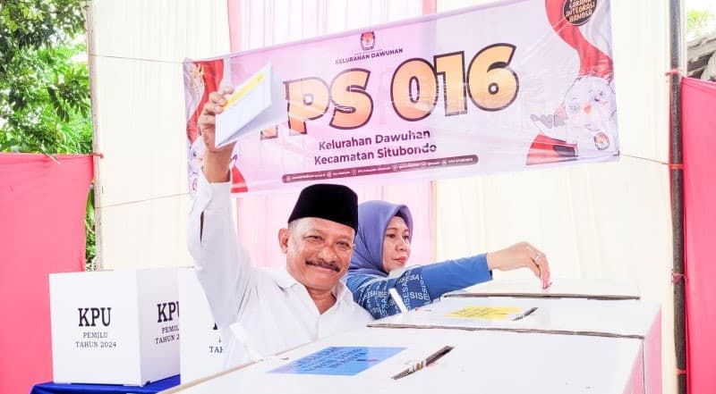 KPU Situbondo Pastikan Penghitungan Suara di 2.015 TPS Selesai