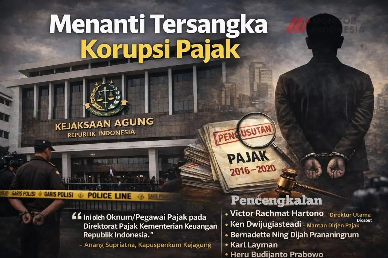 Infografis - Menanti Tersangka Korupsi Pajak (Dok MI)