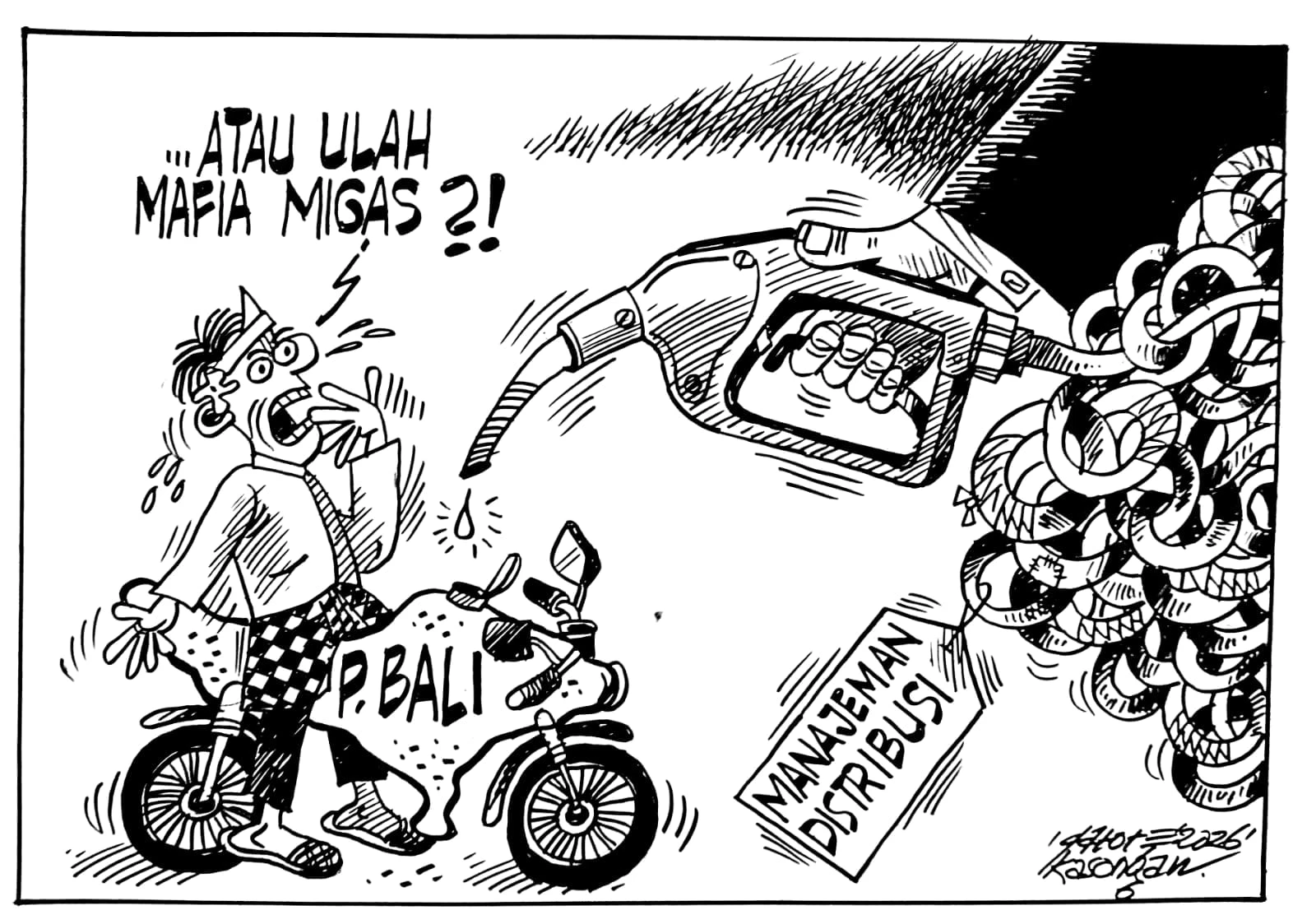 P. Bali Krisis BBM — Monitor Indonesia